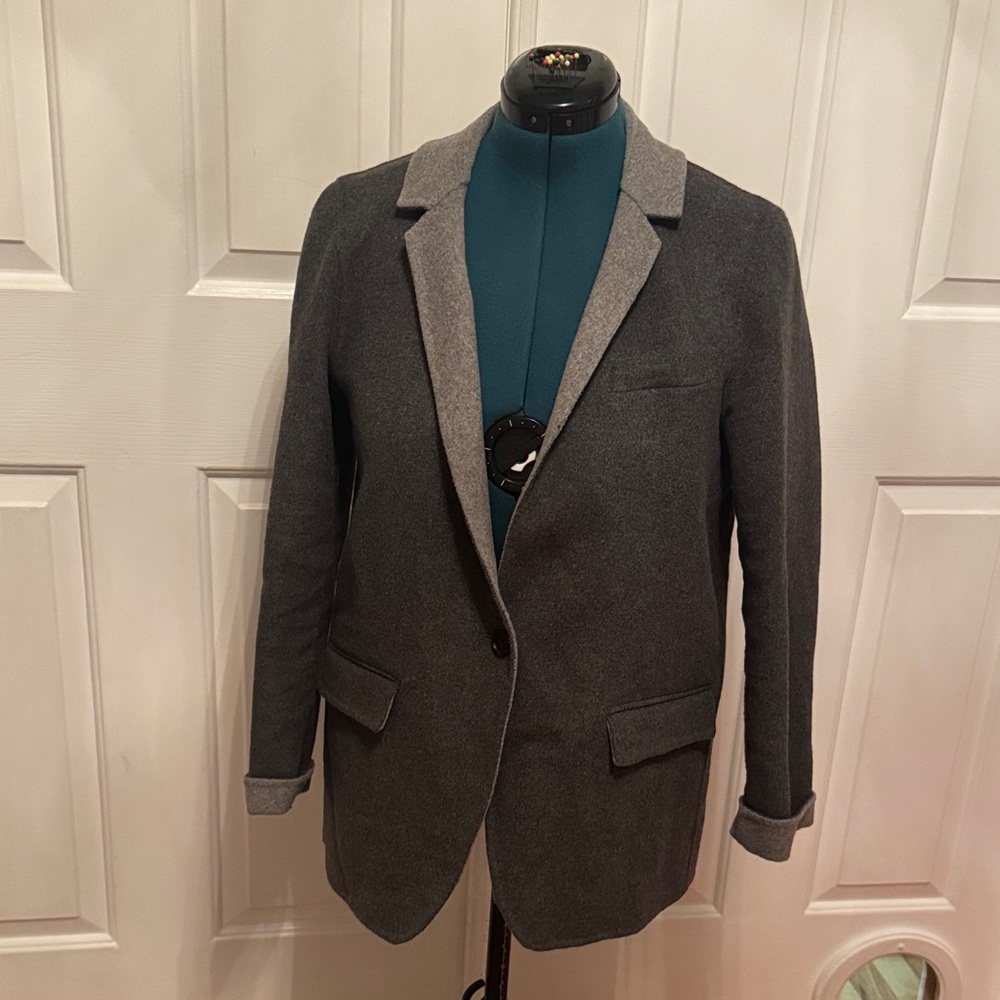 J.Crew oversized Gray Blazer
